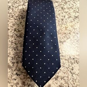 Nautica Blue and White Dot Designer Tie